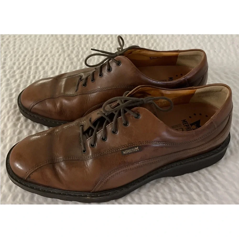 MEPHISTO‎ made In France Goodyear Welt Air Relax Bicycle Toe Oxford Size 9